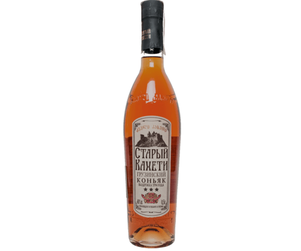 "Старая Кахетия" 3 звезды 0,5л.